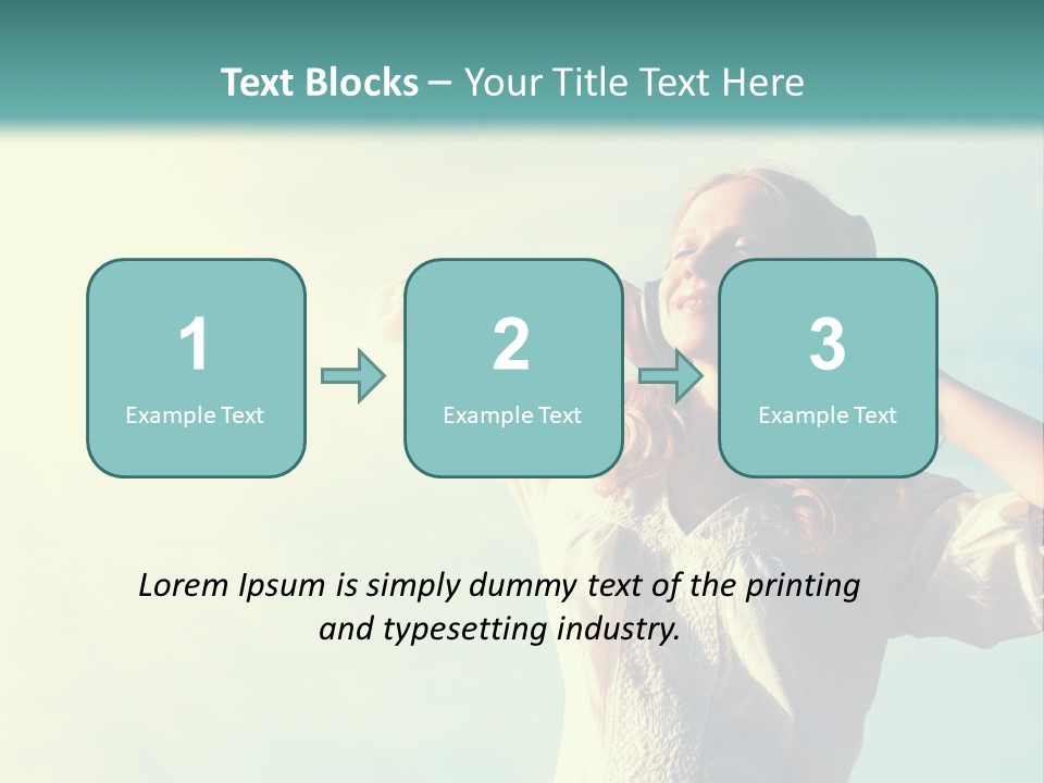 Joy Leisure Music PowerPoint Template