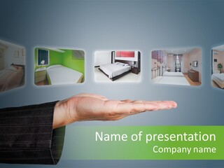 Modern Home Interior PowerPoint Template