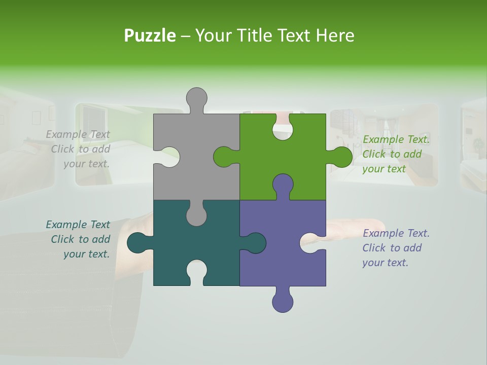 Modern Home Interior PowerPoint Template