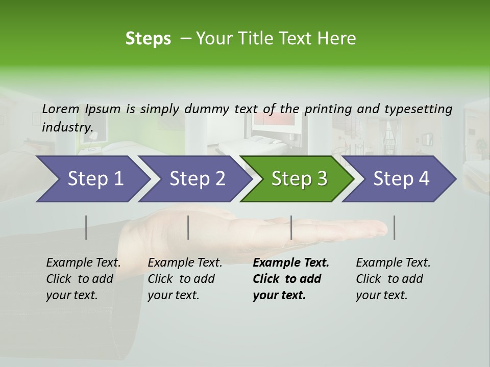 Modern Home Interior PowerPoint Template