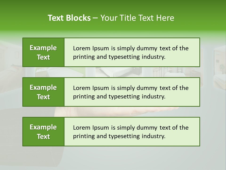 Modern Home Interior PowerPoint Template
