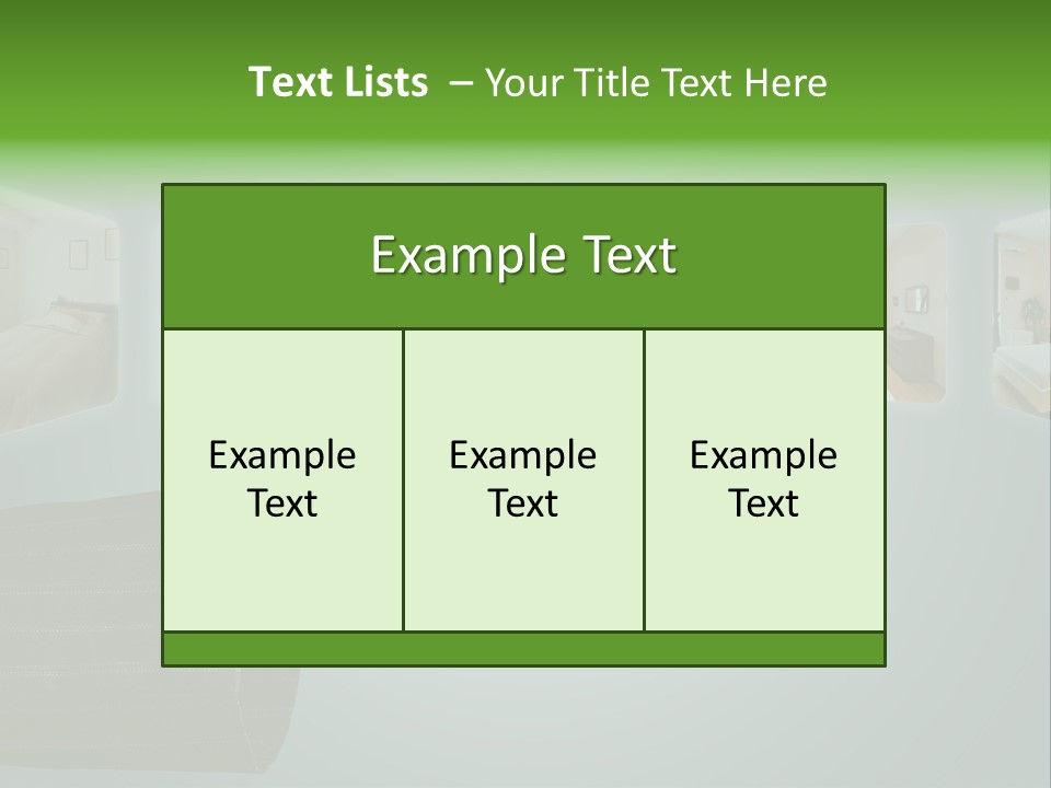 Modern Home Interior PowerPoint Template