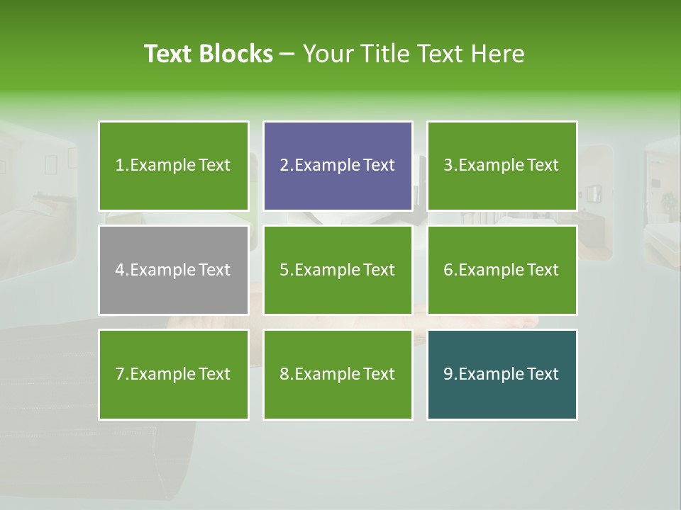 Modern Home Interior PowerPoint Template