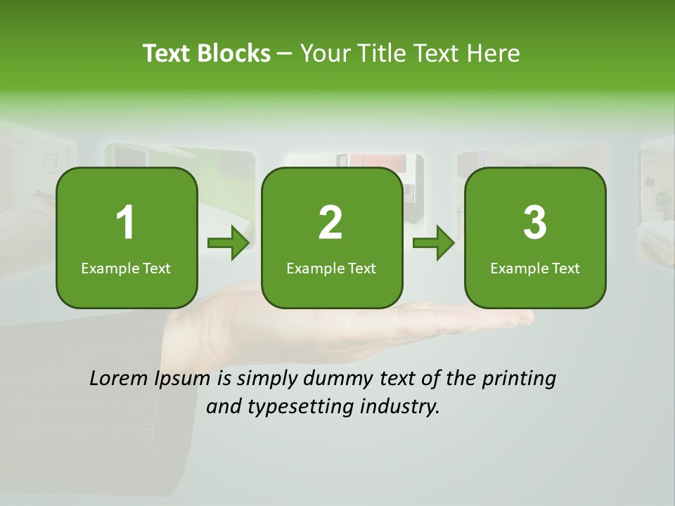 Modern Home Interior PowerPoint Template