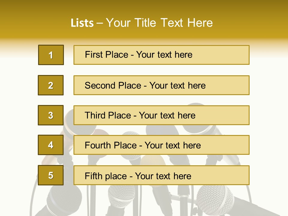 Voice Media Aligned PowerPoint Template
