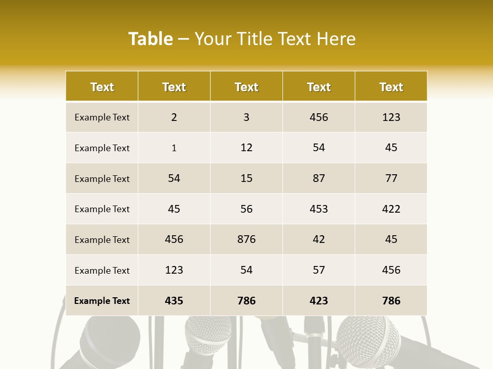 Voice Media Aligned PowerPoint Template