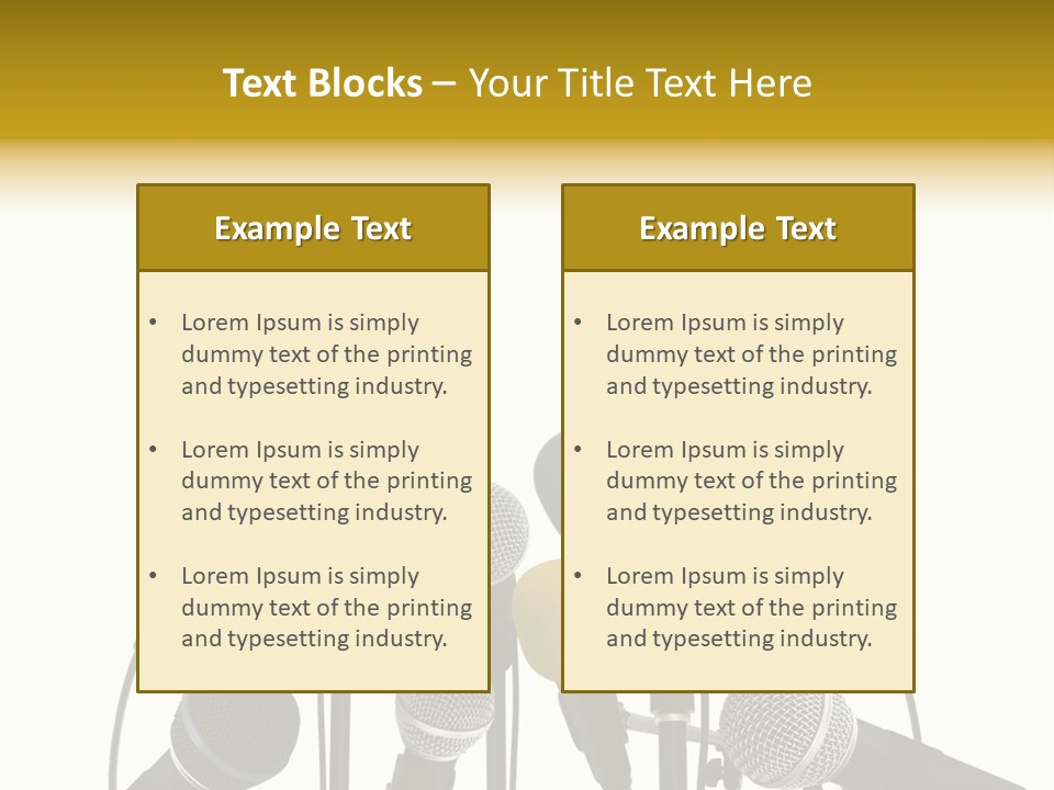 Voice Media Aligned PowerPoint Template