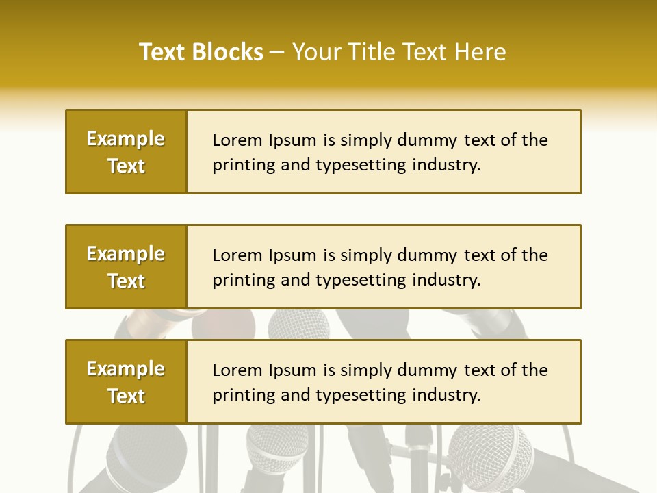 Voice Media Aligned PowerPoint Template