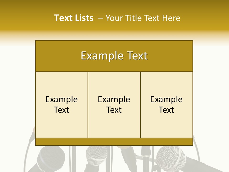 Voice Media Aligned PowerPoint Template