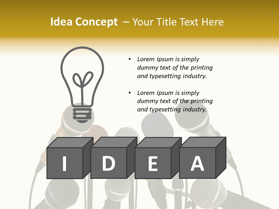 Voice Media Aligned PowerPoint Template