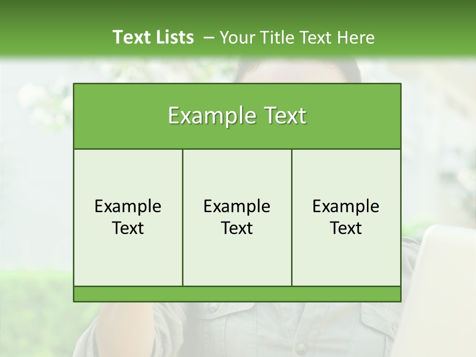 A Woman Giving A Thumbs Up While Holding A Laptop PowerPoint Template