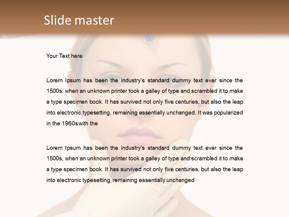 Hand Doctor Human PowerPoint Template