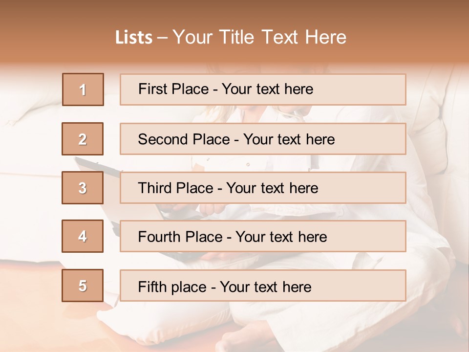 Comfort Portrait Care PowerPoint Template