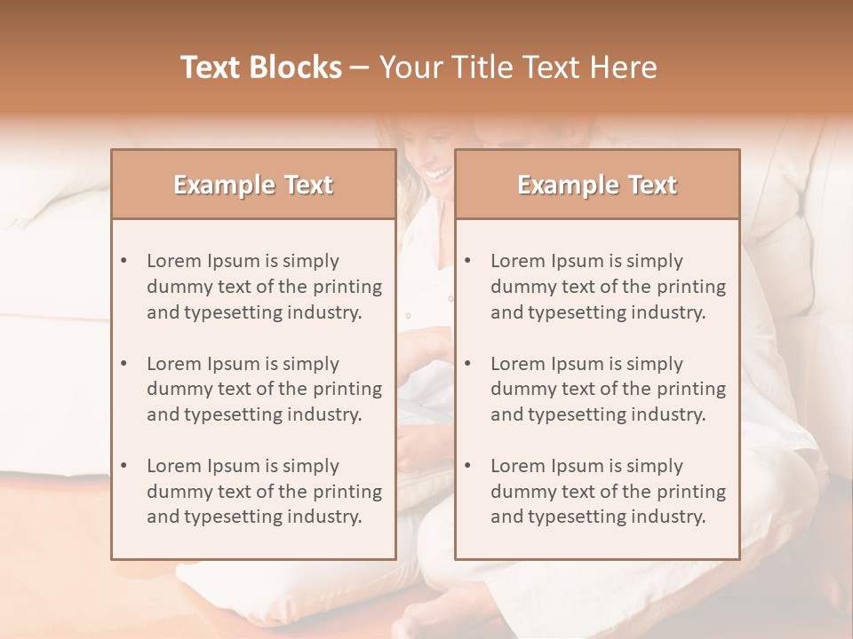 Comfort Portrait Care PowerPoint Template