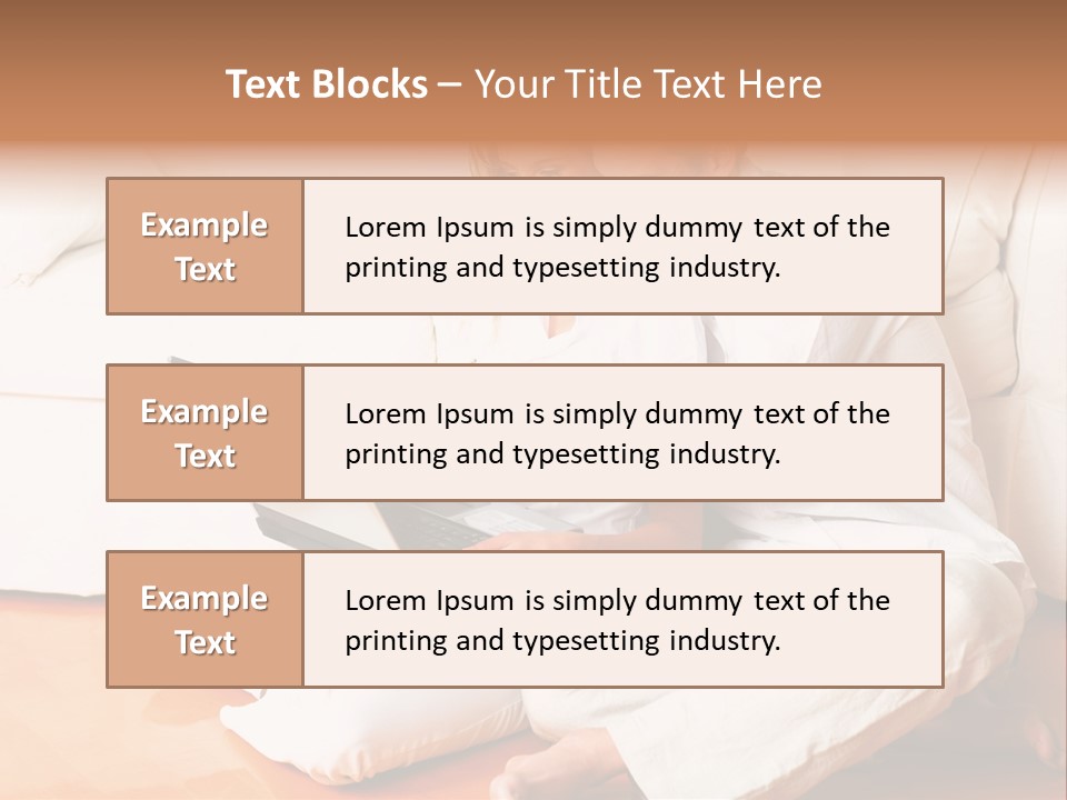 Comfort Portrait Care PowerPoint Template