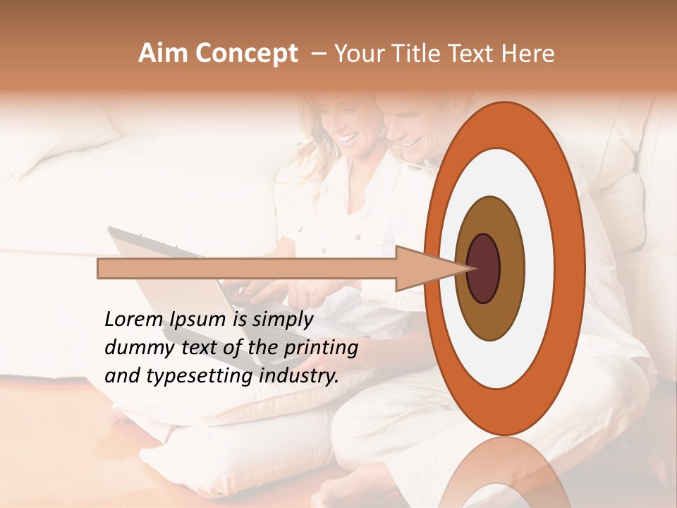 Comfort Portrait Care PowerPoint Template