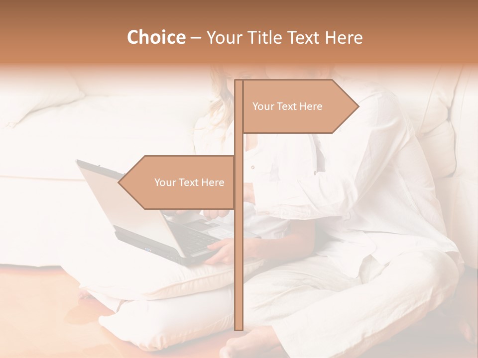 Comfort Portrait Care PowerPoint Template