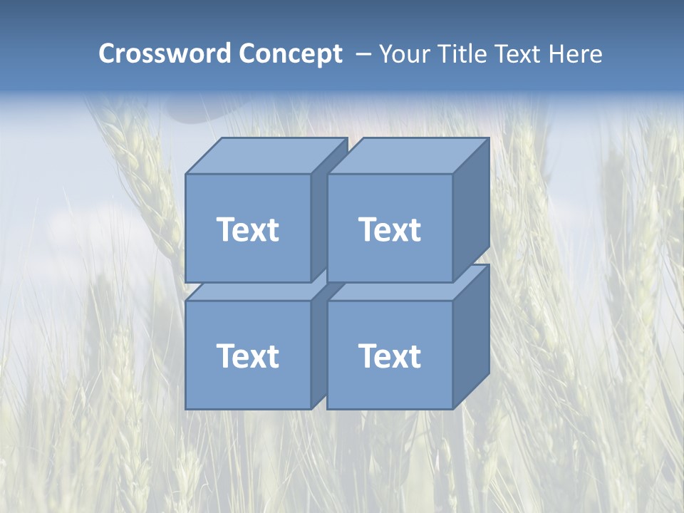Cereals Grain Health PowerPoint Template