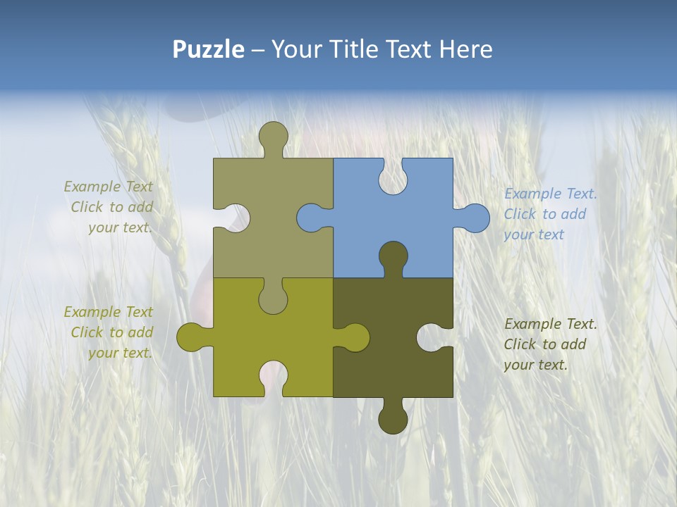 Cereals Grain Health PowerPoint Template