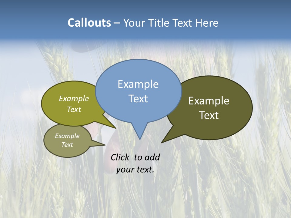 Cereals Grain Health PowerPoint Template