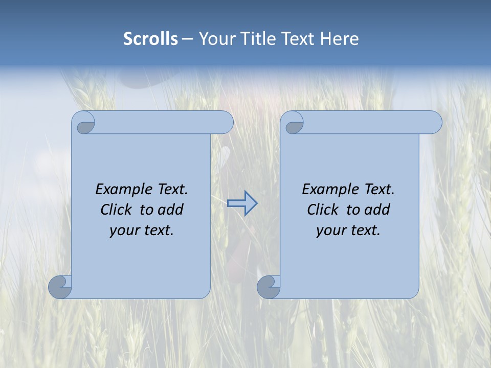 Cereals Grain Health PowerPoint Template