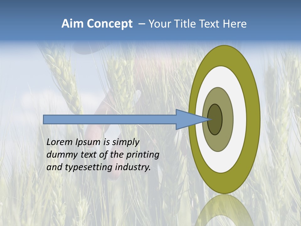 Cereals Grain Health PowerPoint Template
