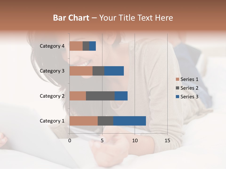 Hands Laying Brunette PowerPoint Template