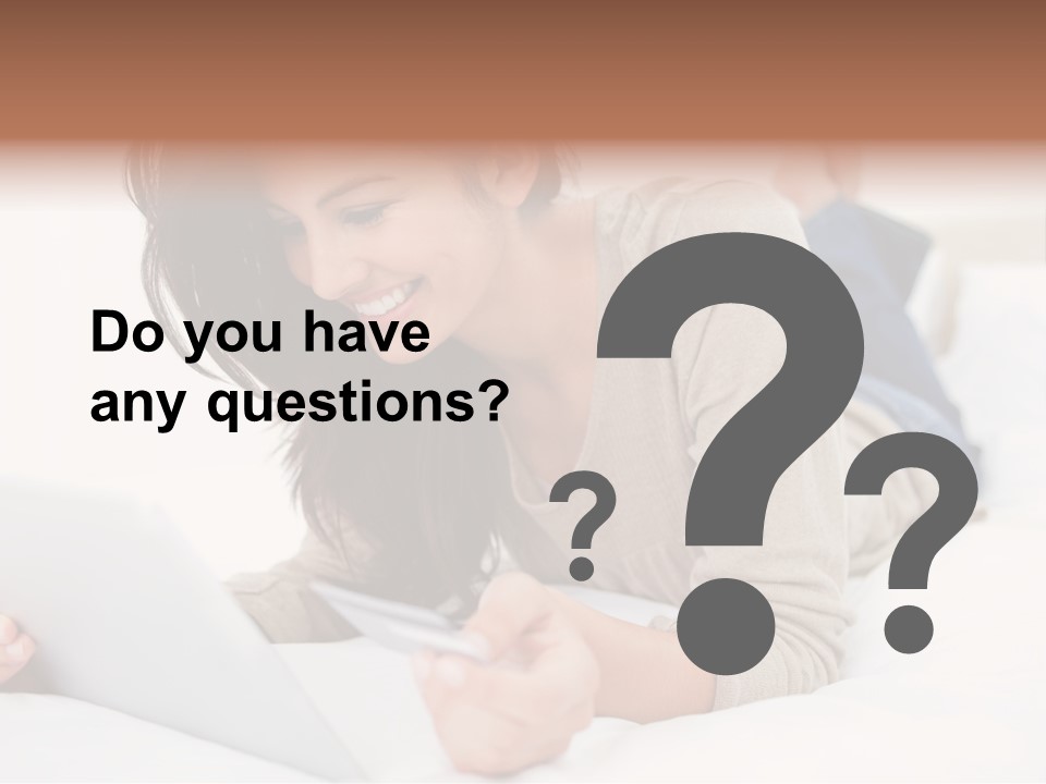 Hands Laying Brunette PowerPoint Template