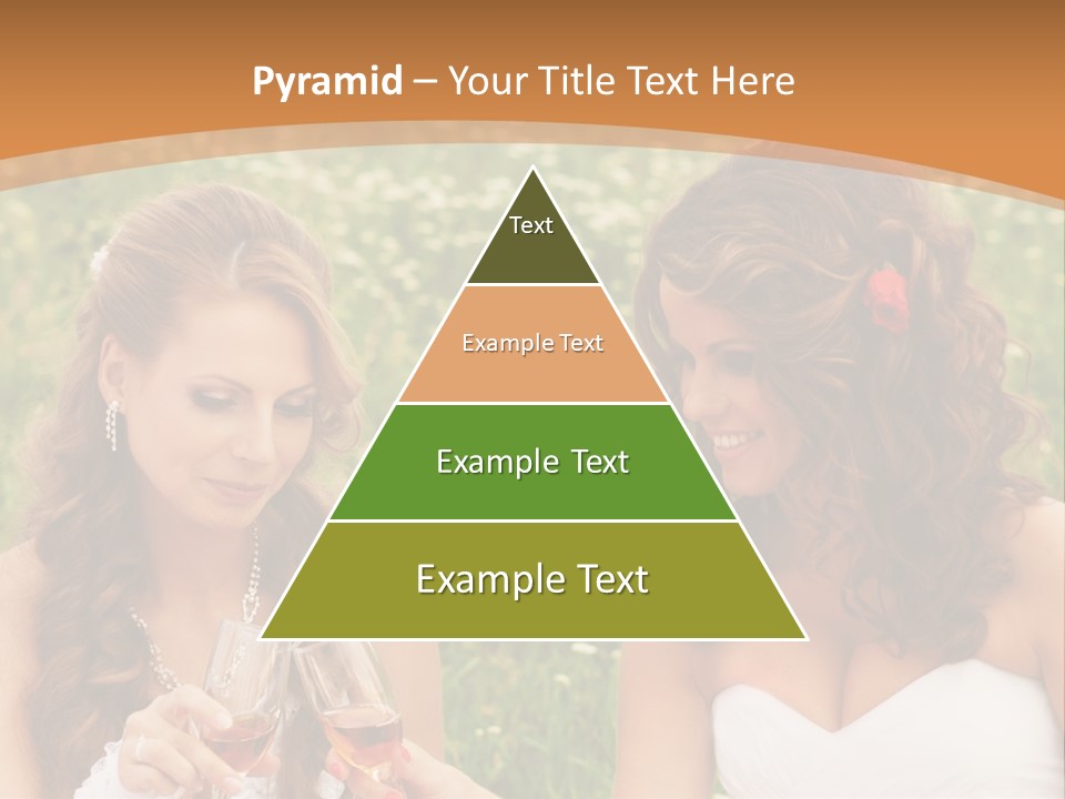 Newlywed Love White PowerPoint Template