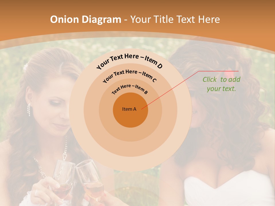 Newlywed Love White PowerPoint Template