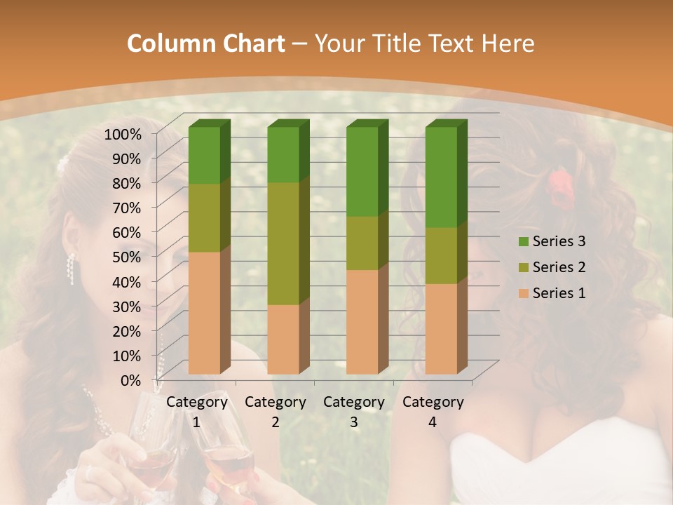 Newlywed Love White PowerPoint Template