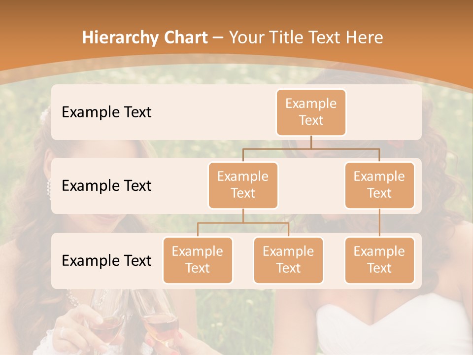 Newlywed Love White PowerPoint Template
