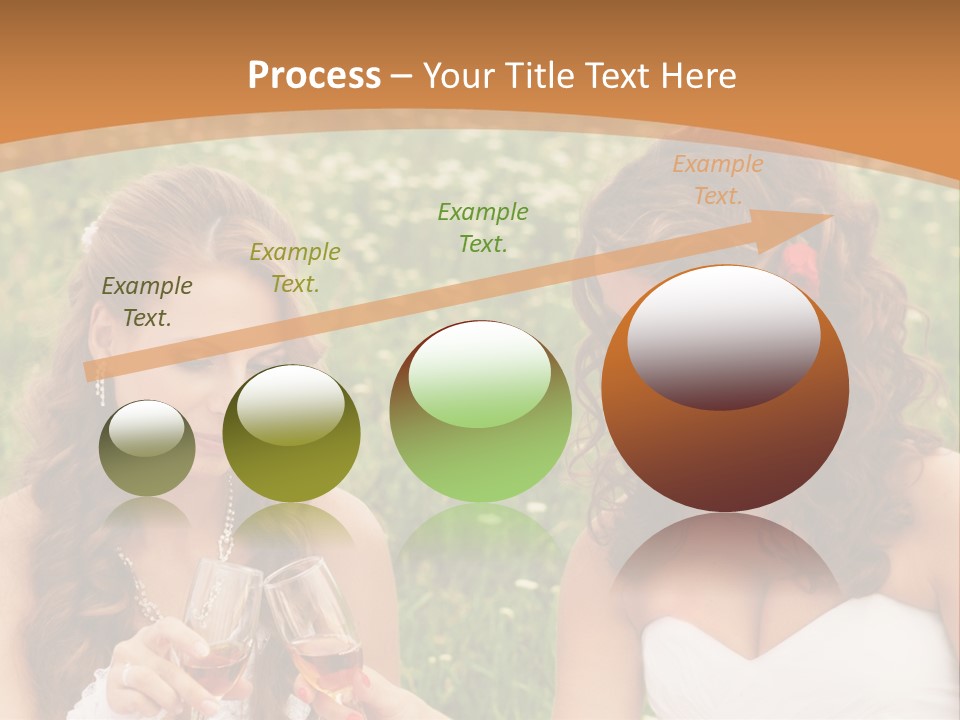 Newlywed Love White PowerPoint Template