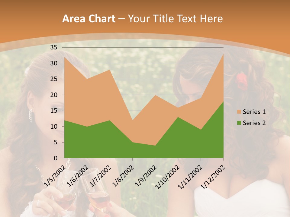 Newlywed Love White PowerPoint Template