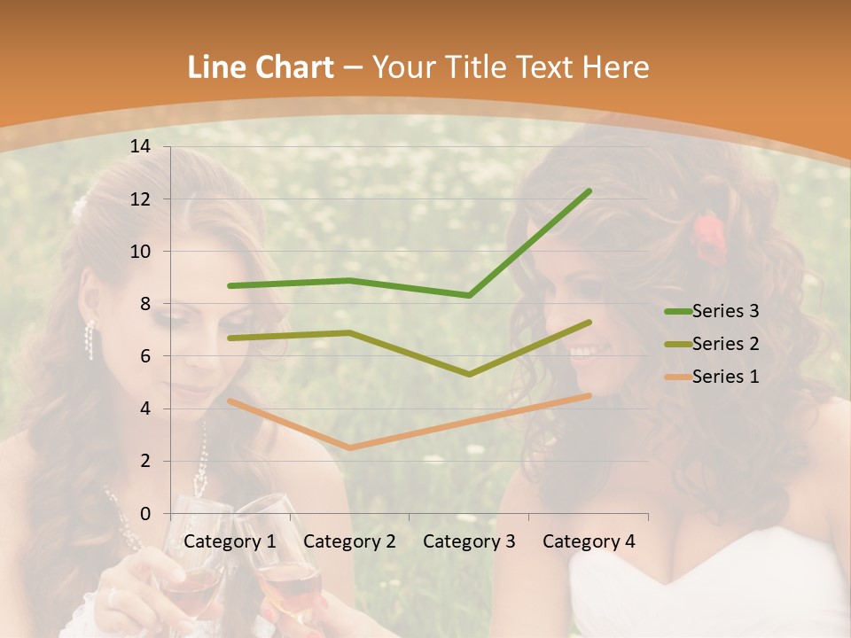 Newlywed Love White PowerPoint Template