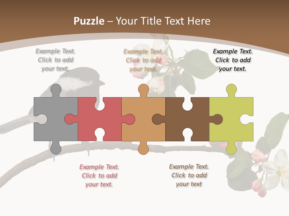 Flight Birding Bill PowerPoint Template