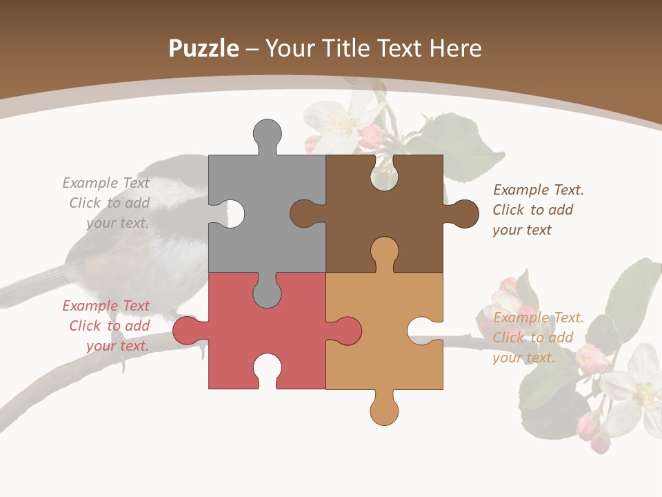 Flight Birding Bill PowerPoint Template