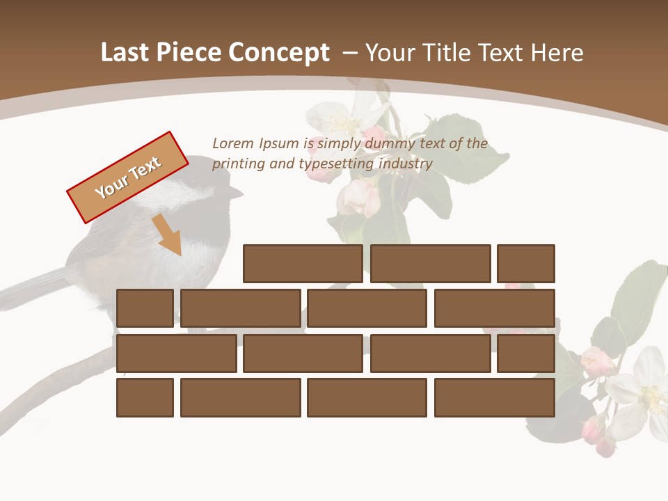 Flight Birding Bill PowerPoint Template