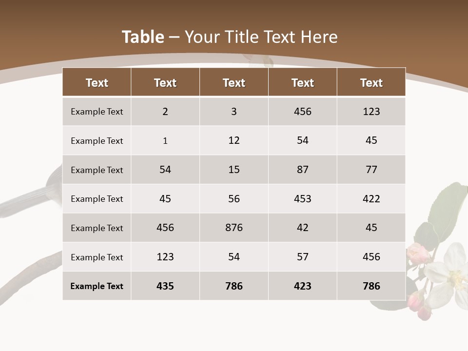 Flight Birding Bill PowerPoint Template