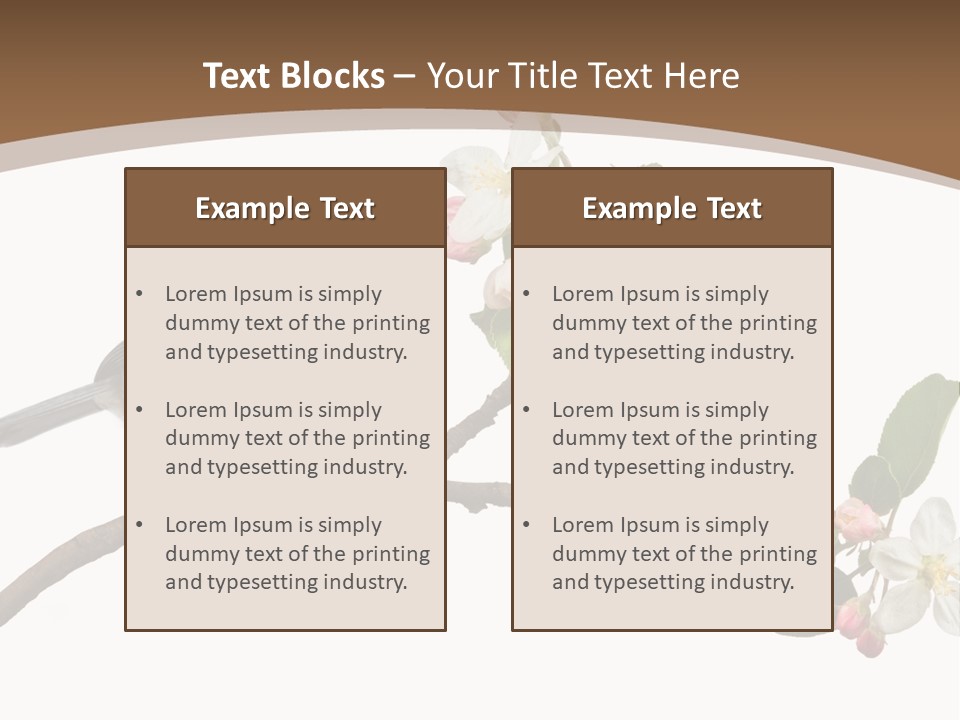 Flight Birding Bill PowerPoint Template