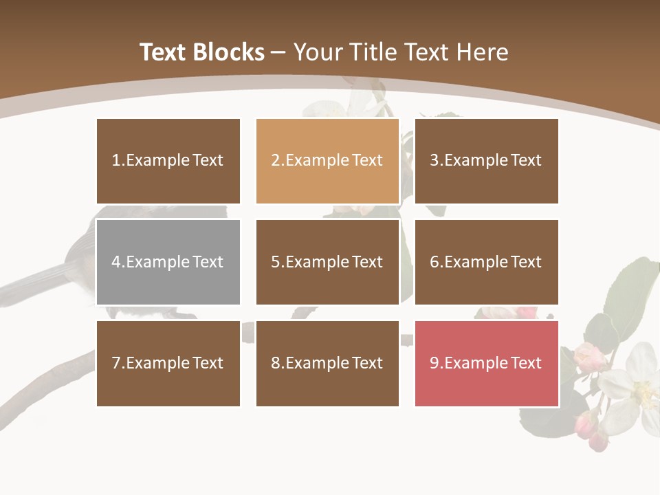 Flight Birding Bill PowerPoint Template