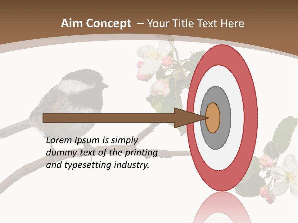 Flight Birding Bill PowerPoint Template