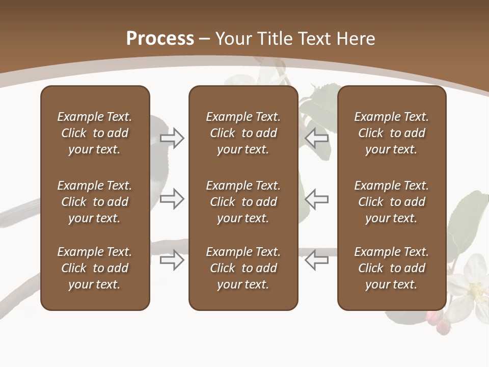 Flight Birding Bill PowerPoint Template