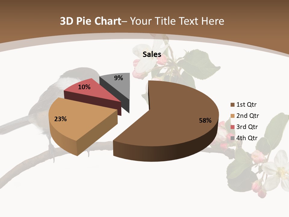 Flight Birding Bill PowerPoint Template