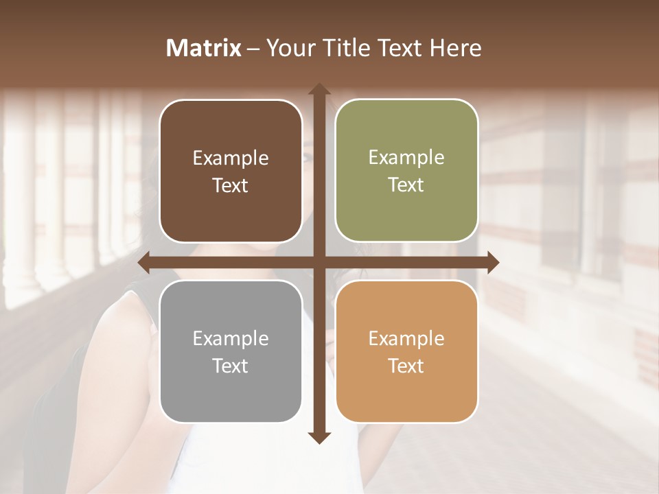 Modern Lamp Parquet PowerPoint Template