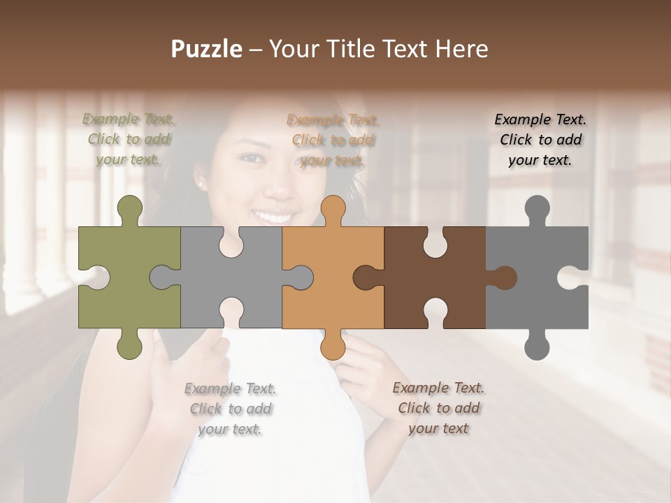 Modern Lamp Parquet PowerPoint Template