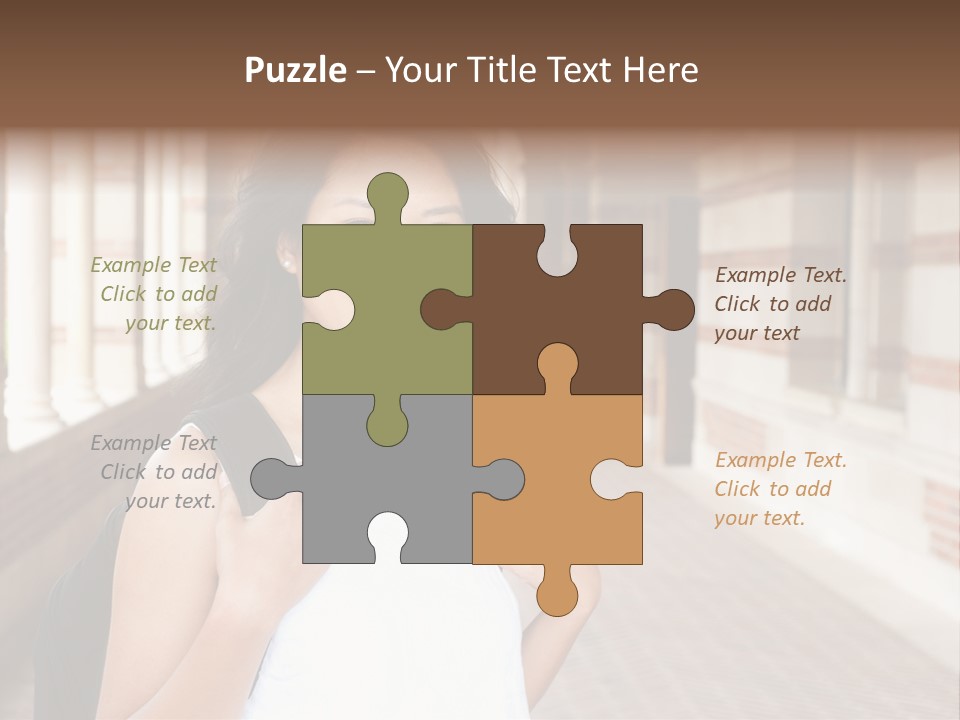 Modern Lamp Parquet PowerPoint Template