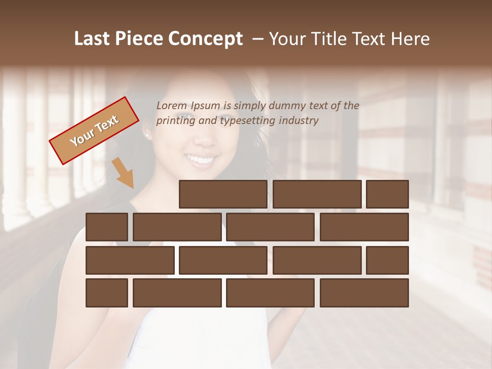 Modern Lamp Parquet PowerPoint Template