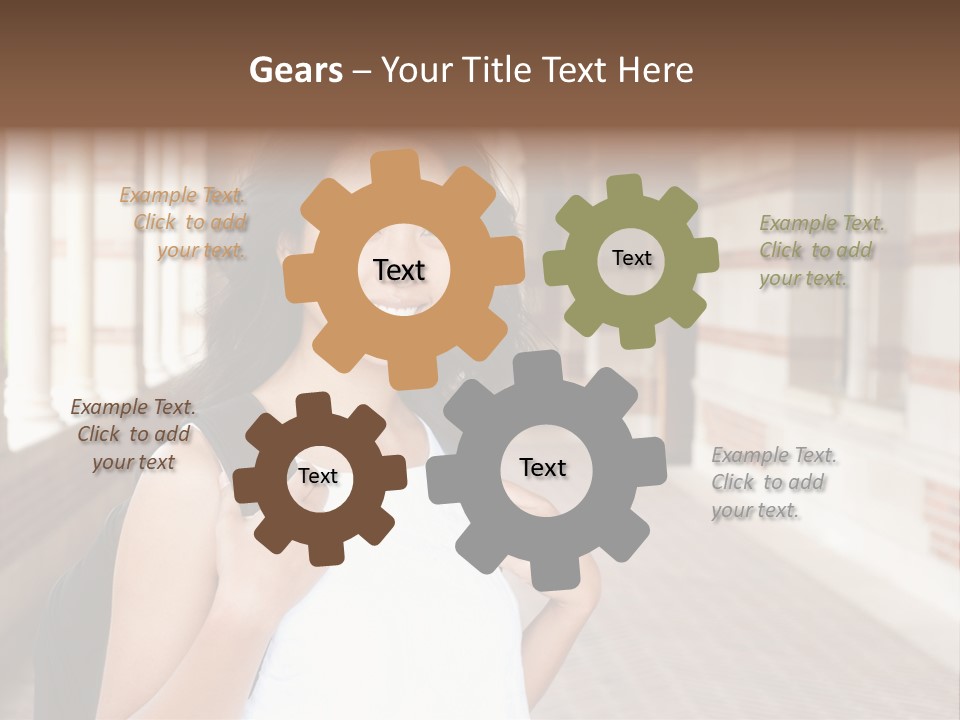 Modern Lamp Parquet PowerPoint Template