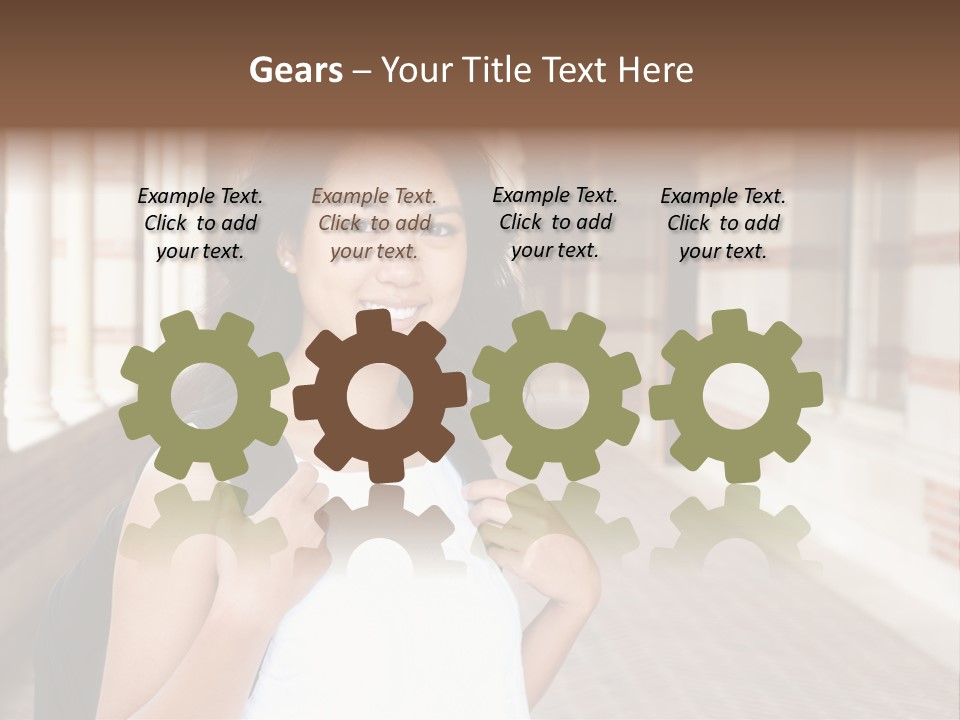 Modern Lamp Parquet PowerPoint Template